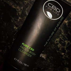 CBD for Life body and face cleanser